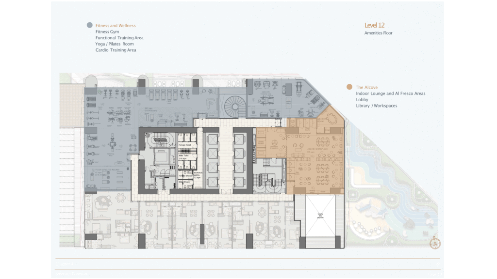 Shang Summit Quezon City - Level 12 Amenities Floor
