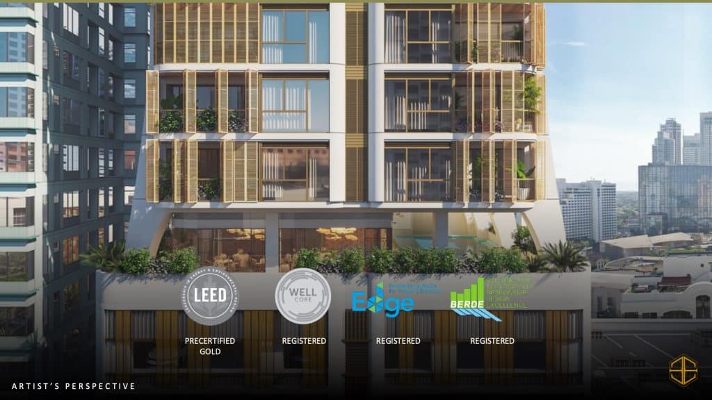 Eluria heated saltwater lap pool amenity Makati