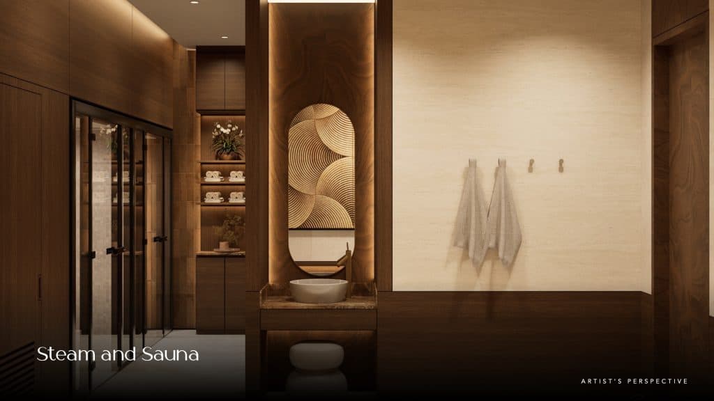 Sondris by Arthaland | Green Condo, Legazpi Village Makati Steam and Sauna