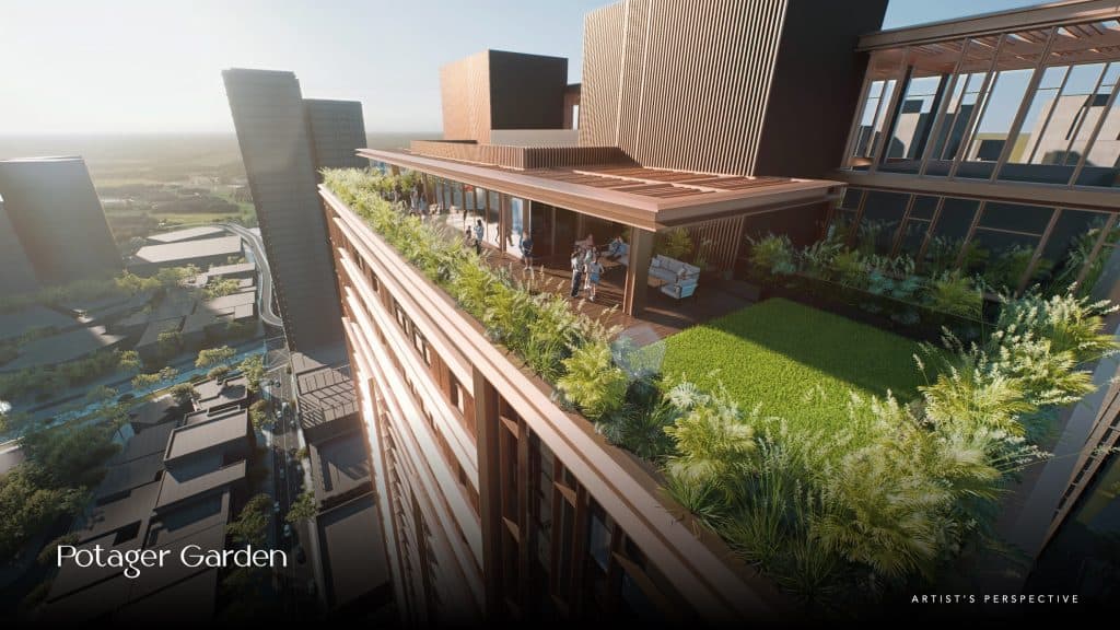Sondris by Arthaland | Green Condo, Legazpi Village Makati Potager Garden